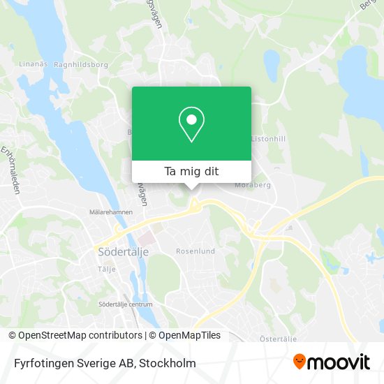 Fyrfotingen Sverige AB karta