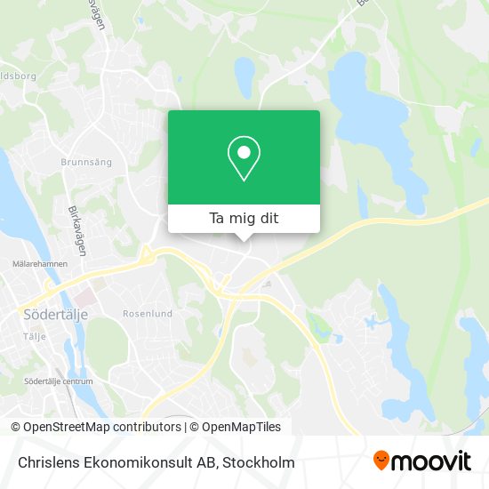 Chrislens Ekonomikonsult AB karta