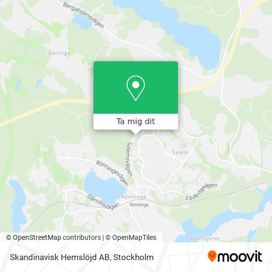 Skandinavisk Hemslöjd AB karta