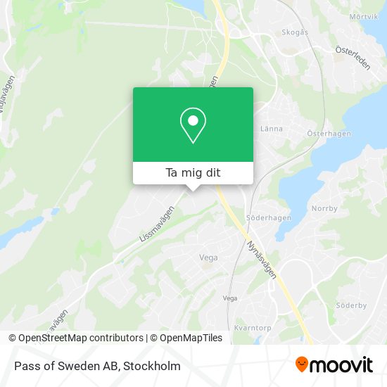 Pass of Sweden AB karta