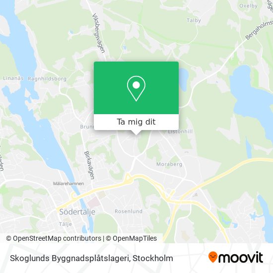 Skoglunds Byggnadsplåtslageri karta