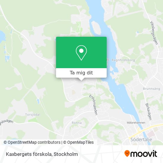 Kaxbergets förskola karta