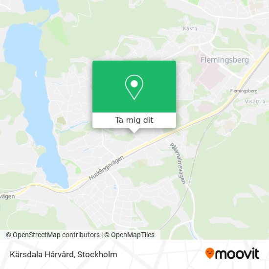 Kärsdala Hårvård karta