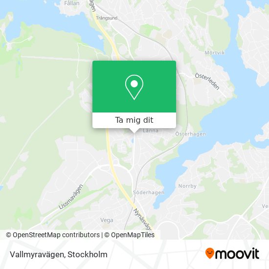 Vallmyravägen karta