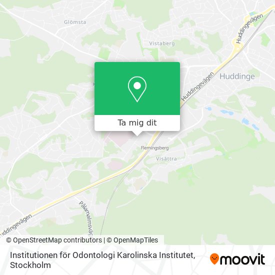 Institutionen för Odontologi Karolinska Institutet karta