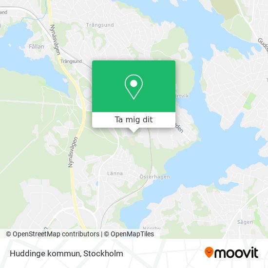 Huddinge kommun karta