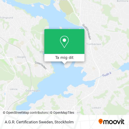 A.G.R. Certification Sweden karta