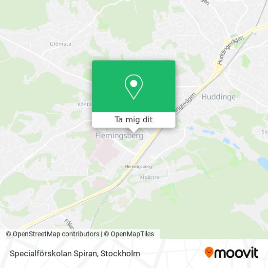 Specialförskolan Spiran karta