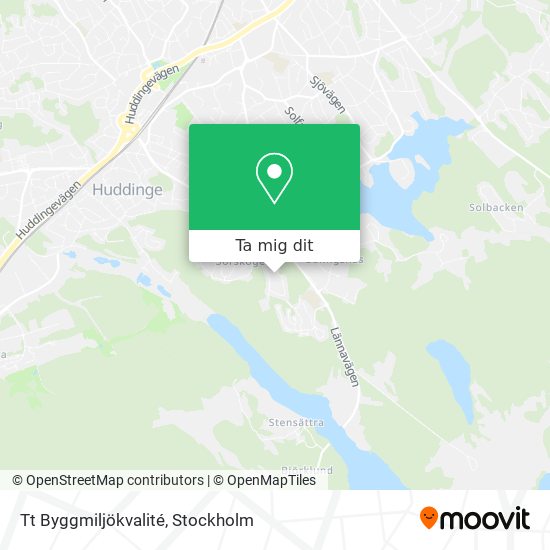 Tt Byggmiljökvalité karta