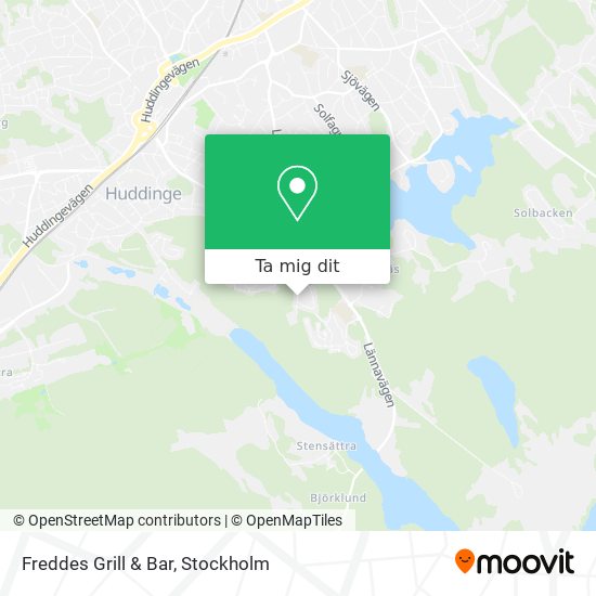 Freddes Grill & Bar karta