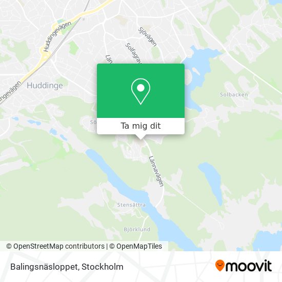 Balingsnäsloppet karta