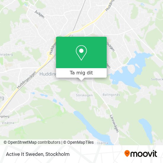 Active It Sweden karta