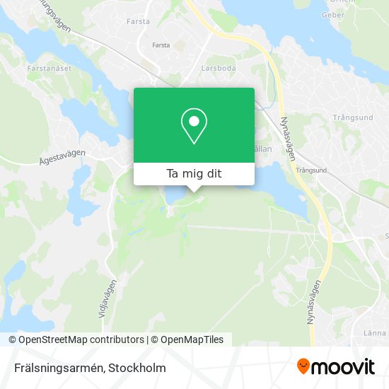 Frälsningsarmén karta