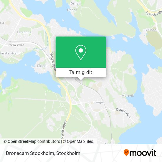 Dronecam Stockholm karta