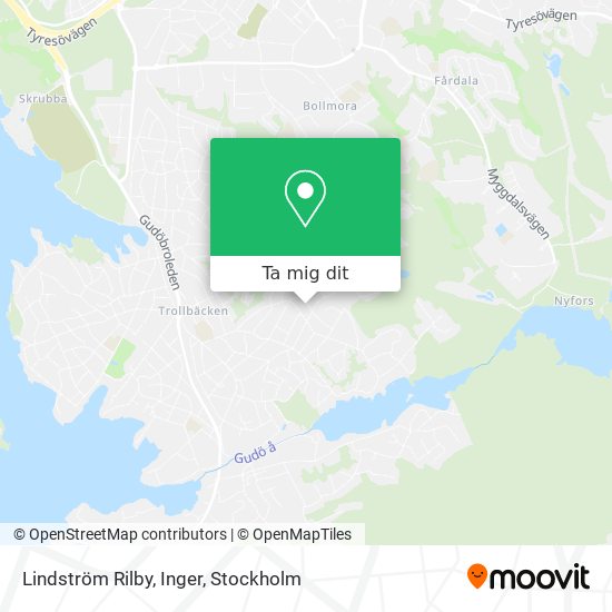 Lindström Rilby, Inger karta