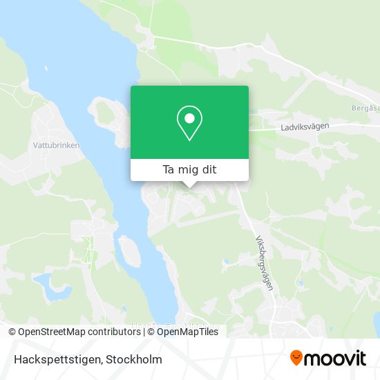 Hackspettstigen karta