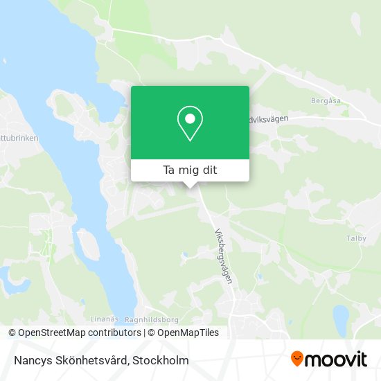 Nancys Skönhetsvård karta