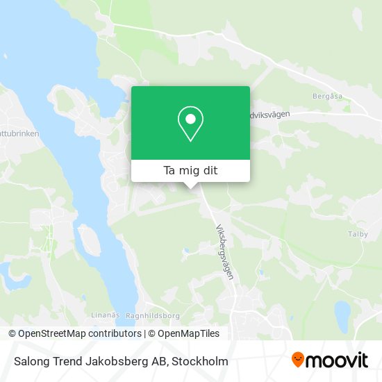 Salong Trend Jakobsberg AB karta