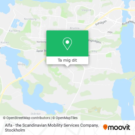 Alfa - the Scandinavian Mobility Services Company karta