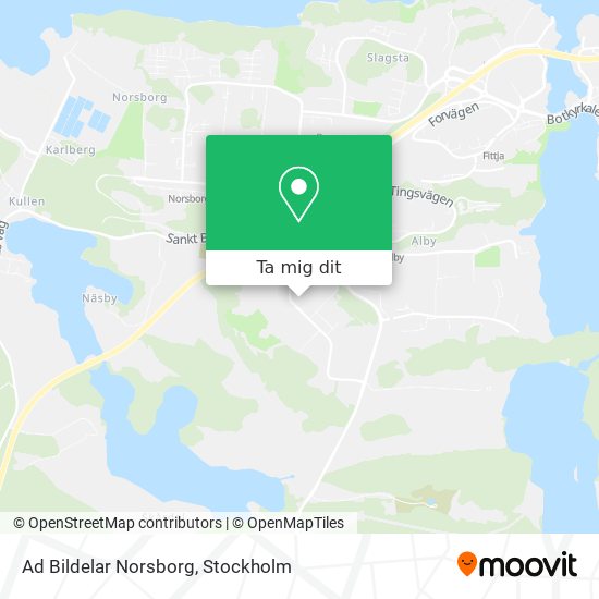 Ad Bildelar Norsborg karta