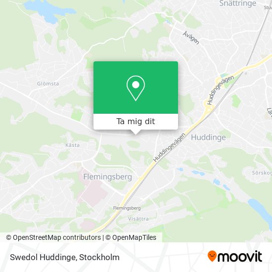 Swedol Huddinge karta