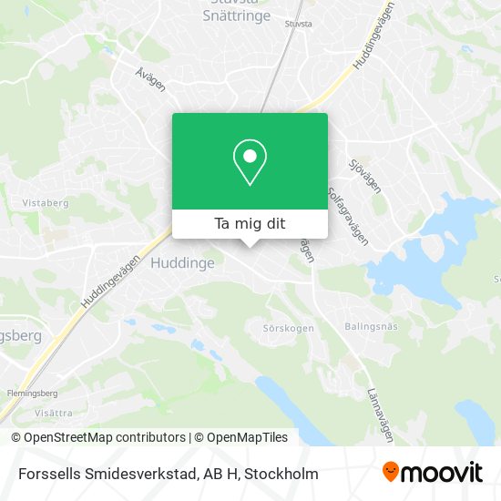 Forssells Smidesverkstad, AB H karta