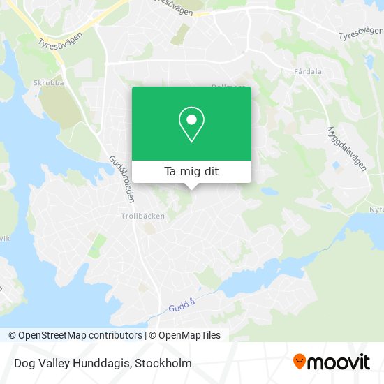 Dog Valley Hunddagis karta