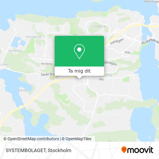 SYSTEMBOLAGET karta