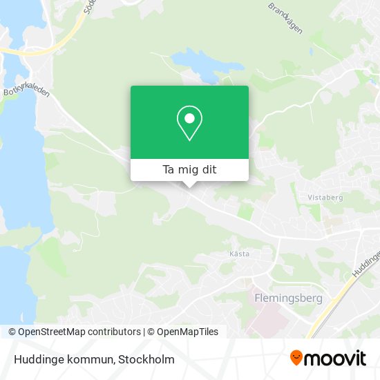 Huddinge kommun karta