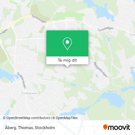 Åberg, Thomas karta