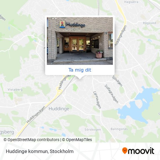 Huddinge kommun karta