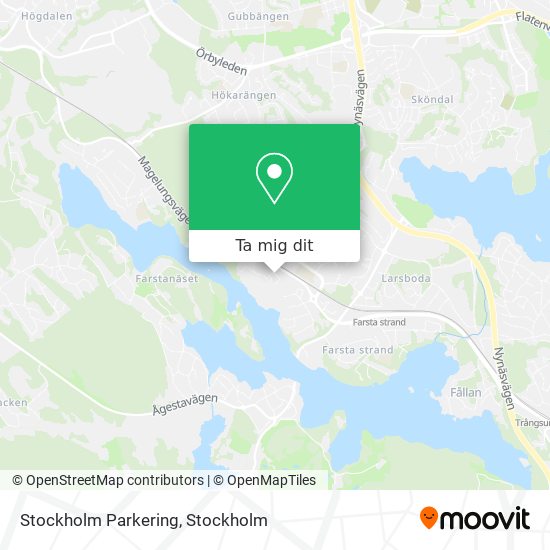 Stockholm Parkering karta