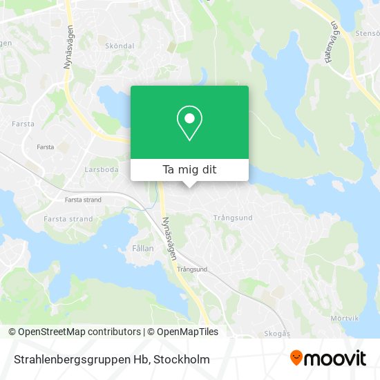 Strahlenbergsgruppen Hb karta