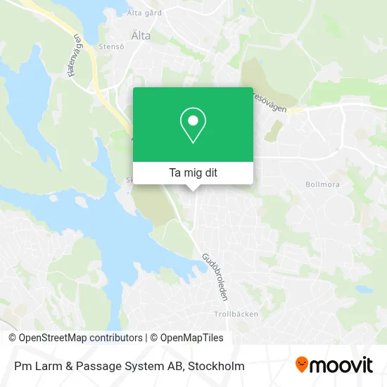 Pm Larm & Passage System AB karta