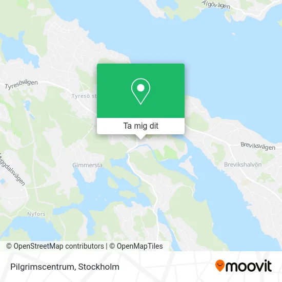 Pilgrimscentrum karta