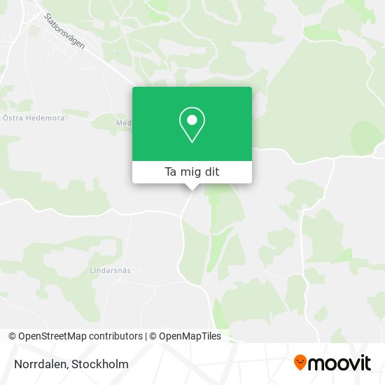 Norrdalen karta