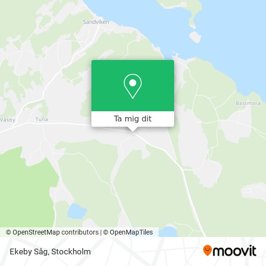 Ekeby Såg karta