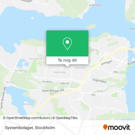 Systembolaget karta