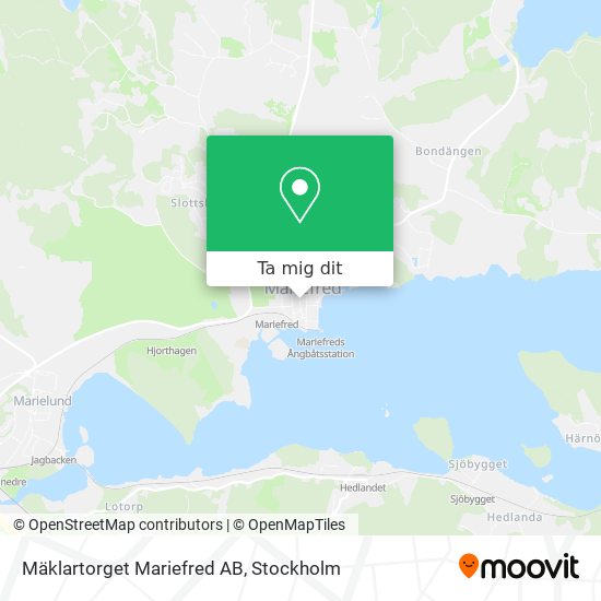 Mäklartorget Mariefred AB karta