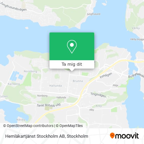 Hemläkartjänst Stockholm AB karta