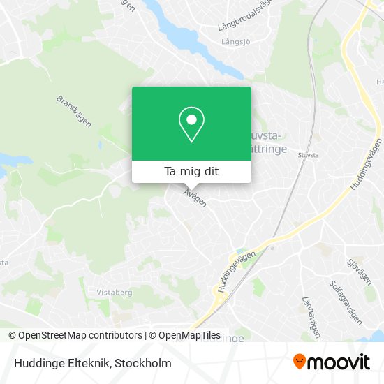 Huddinge Elteknik karta