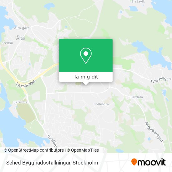 Sehed Byggnadsställningar karta