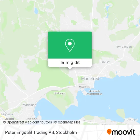 Peter Engdahl Trading AB karta