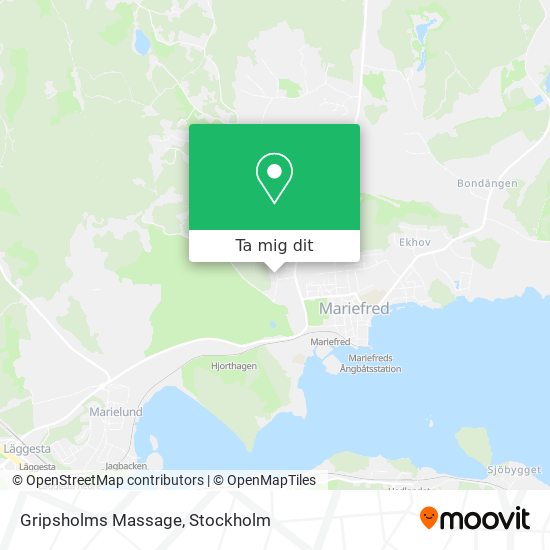 Gripsholms Massage karta