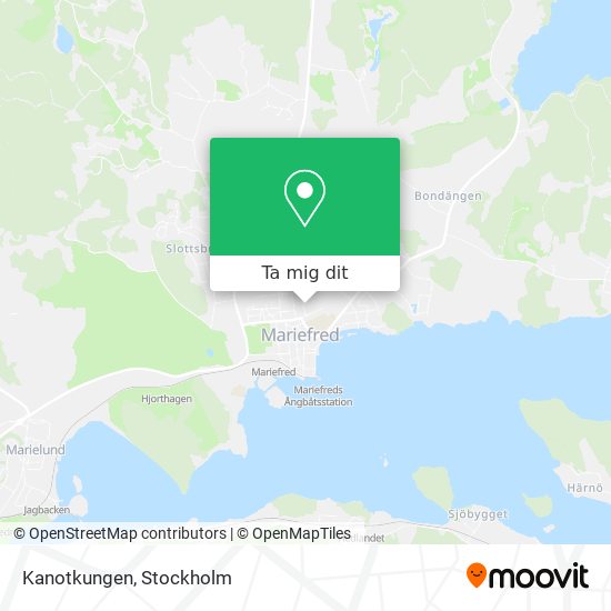 Kanotkungen karta