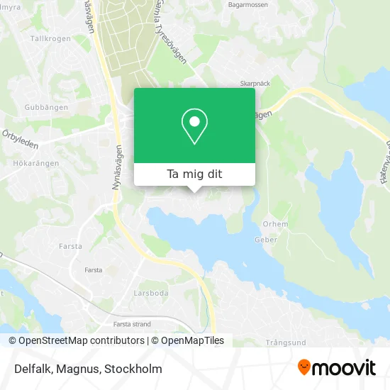 Delfalk, Magnus karta