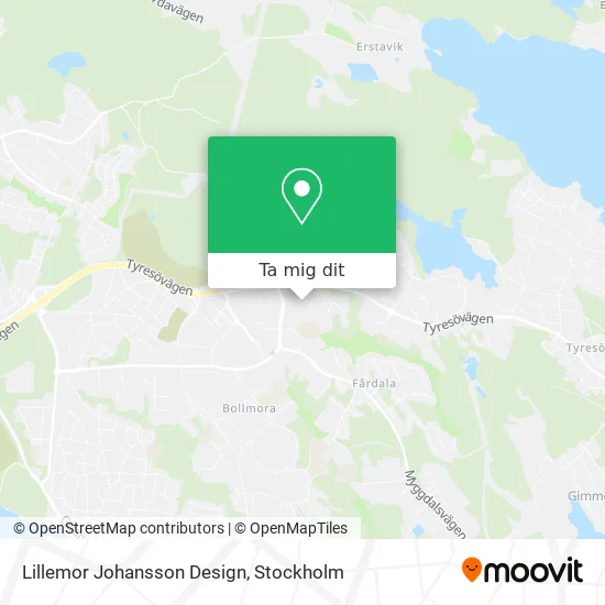 Lillemor Johansson Design karta