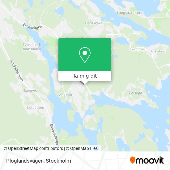 Ploglandsvägen karta