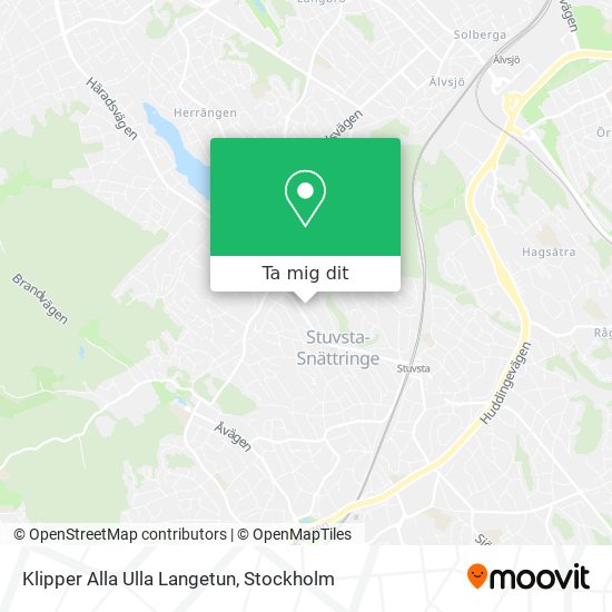 Klipper Alla Ulla Langetun karta