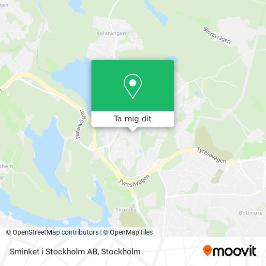 Sminket i Stockholm AB karta